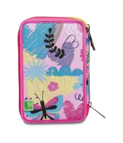 Sj Gang Astuccio scuola 3 zip SJ Clack It Girl< Astucci