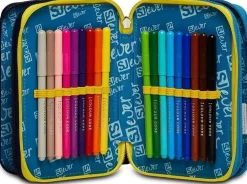 Sj Gang Astuccio scuola 3 zip SJ Ever Player Boy< Astucci