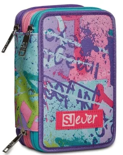Sj Gang Astuccio scuola 3 zip SJ Ever Switie Girl< Astucci