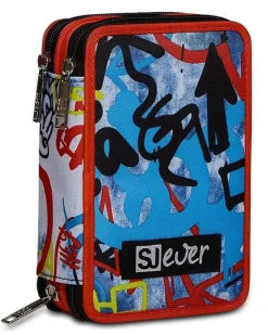Sj Gang Astuccio scuola 3 zip SJ Ever Drift Boy< Astucci