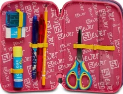 Sj Gang Astuccio scuola 3 zip SJ Ever Rayly Girl< Astucci