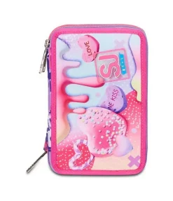 Sj Gang Astuccio scuola 3 zip SJ Sphere Full Girl< Astucci