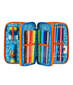 Sj Gang Astuccio scuola 3 zip SJ Sphere Full Boy< Astucci