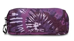 Invicta Astuccio scuola Square Pencil Bag Tie Dye Purple< Astucci