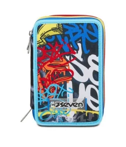 Seven Astuccio scuola 3 zip Mark On Boy< Astucci