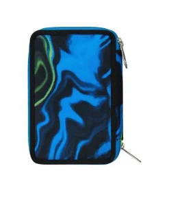 Seven Astuccio scuola 3 zip Multi-Shade Boy< Astucci