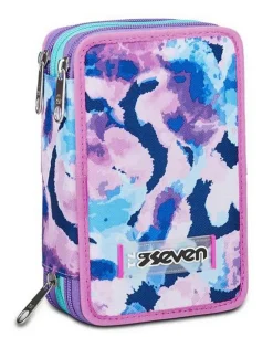 Seven Astuccio scuola 3 zip Custom Cloud< Astucci