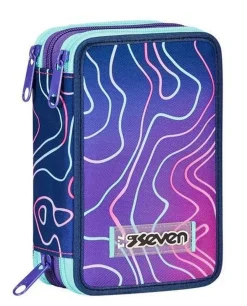 Seven Astuccio scuola 3 zip Mapset Girl< Astucci