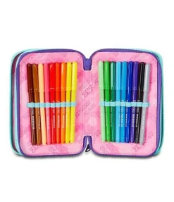 Seven Astuccio scuola 3 zip Mapset Girl< Astucci