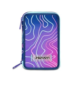 Seven Astuccio scuola 3 zip Mapset Girl< Astucci