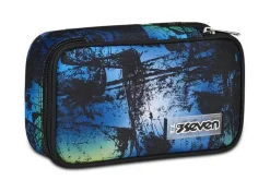 Seven Astuccio scuola Quick Case Freethink Boy Ocean Blue< Astucci