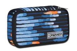 Seven Astuccio scuola Quick Case Freethink Boy Blue Deep< Astucci