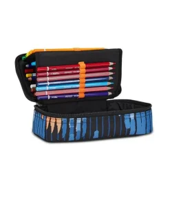 Seven Astuccio scuola Quick Case Freethink Boy Blue Deep< Astucci