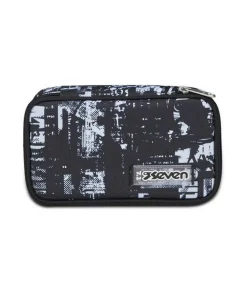 Seven Astuccio scuola Quick Case Freethink Boy Jet Black< Astucci