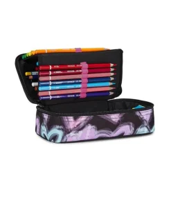 Seven Astuccio scuola Quick Case Freethink Girl Jet Black< Astucci