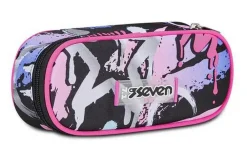 Seven Astuccio scuola Round Plus Mark on Girl< Astucci