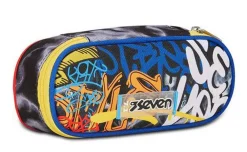 Seven Astuccio scuola Round Plus Mark on Boy< Astucci