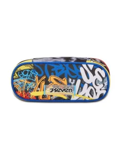 Seven Astuccio scuola Round Plus Mark on Boy< Astucci