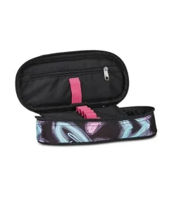 Seven Astuccio scuola Round Plus Freethink Girl Jet Black< Astucci