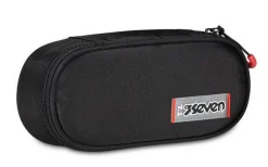 Seven Astuccio scuola Round Plus Freethink Jet Black< Astucci