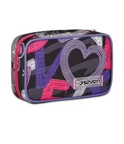 Seven Astuccio scuola Speed Case Draft Heart< Astucci