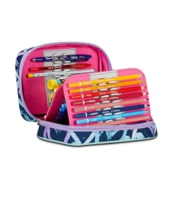 Seven Astuccio scuola Speed Pad Crystal Purple< Astucci