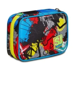 Sj Gang Astuccio scuola SJ Speed Pad Glitzled Boy< Astucci