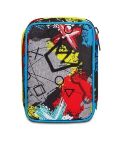 Sj Gang Astuccio scuola SJ Speed Pad Glitzled Boy< Astucci