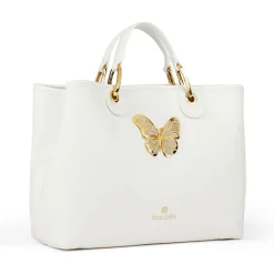 Braccialini Borsa a mano Beth Jewels Bianca<Donna Borse A Mano