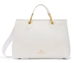 Braccialini Borsa a mano Beth Puffy Bianca<Donna Borse A Mano