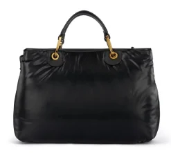 Braccialini Borsa a mano Beth Puffy Nera<Donna Borse A Mano