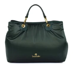 Braccialini Borsa a mano Beth Puffy Verde<Donna Borse A Mano