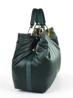 Braccialini Borsa a mano Beth Puffy Verde<Donna Borse A Mano