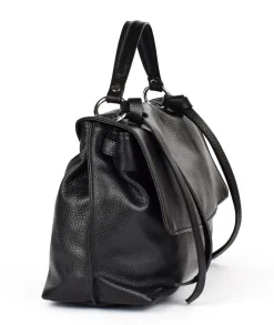 Pronto Moda Borsa a mano e tracolla 20075 Nera<Donna Borse A Mano|Borse A Tracolla
