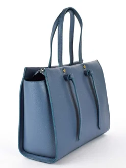 Pronto Moda Borsa a mano e tracolla 20098 Azzurra<Donna Borse A Mano