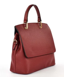 Pronto Moda Borsa a mano e tracolla 20114 Rosso Scuro<Donna Borse A Mano
