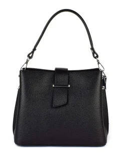 Pronto Moda Borsa a mano e tracolla 20148 Nero<Donna Borse A Mano