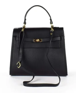 Pronto Moda Borsa a mano e tracolla 20155 Nero<Donna Borse A Mano