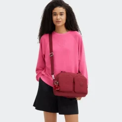 Kipling Borsa a mano e tracolla Cool Defea Funky Red<Donna Borse A Mano|Borse A Tracolla