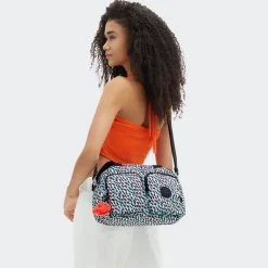 Kipling Borsa a mano e tracolla Cool Defea Abstract Print<Donna Borse A Mano|Borse A Tracolla