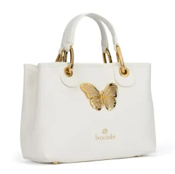 Braccialini Borsa a mano piccola Beth Jewels Bianca<Donna Borse A Mano