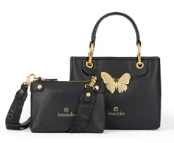Braccialini Borsa a mano piccola Beth Jewels Nera<Donna Borse A Mano