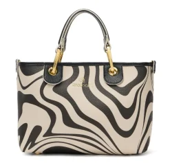 Braccialini Borsa a mano piccola Beth Print Zebra<Donna Borse A Mano