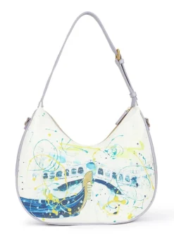 Braccialini Borsa a spalla Cartoline Venezia<Donna Borse A Tracolla