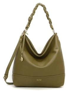 Mimì-Muà Borsa a spalla e tracolla Verde Oliva<Donna Borse A Tracolla