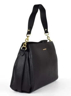 Maria Celine Borsa a spalla e tracolla Holly 03 Nera<Donna Borse A Tracolla