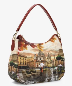 Ynot Borsa a spalla ? 629 Rome Raining<Donna Borse A Tracolla