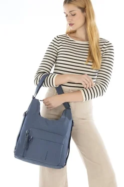 Mandarina Duck Borsa a spalla zaino MD20 MT09 Atlantic Sea<Donna Borse A Tracolla