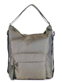 Mandarina Duck Borsa a spalla zaino MD20 MT09 Sage Gray<Donna Borse A Tracolla