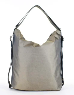 Mandarina Duck Borsa a spalla zaino MD20 MT09 Sage Gray<Donna Borse A Tracolla